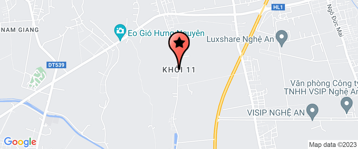 Bản đồ đến địa chỉ Văn Phòng Đại Diện Công Ty Cổ Phần Du Học Jtrain - Tại Nghệ An
