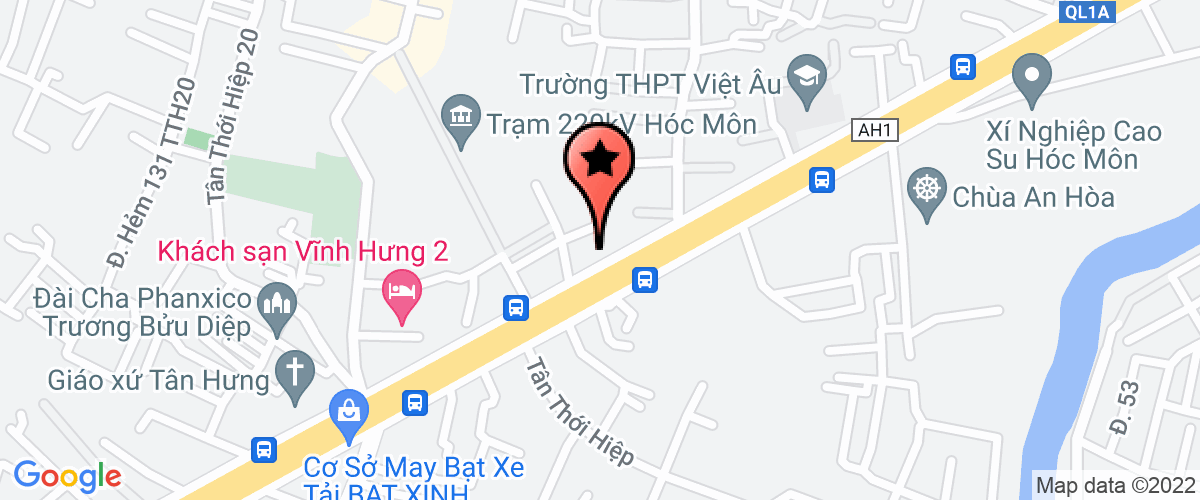 Bản đồ đến địa chỉ XN quản lý đường bộ và thu phí giao thông