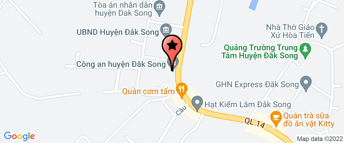 Bản đồ đến địa chỉ Công Ty TNHH Tư Vấn Xây Dựng Hoàng Phong - Chi Nhánh Đắk Nông