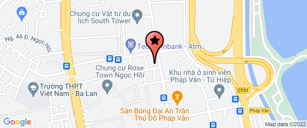 Bản đồ đến địa chỉ Công Ty TNHH TMDV Vận Tải Phương Đông