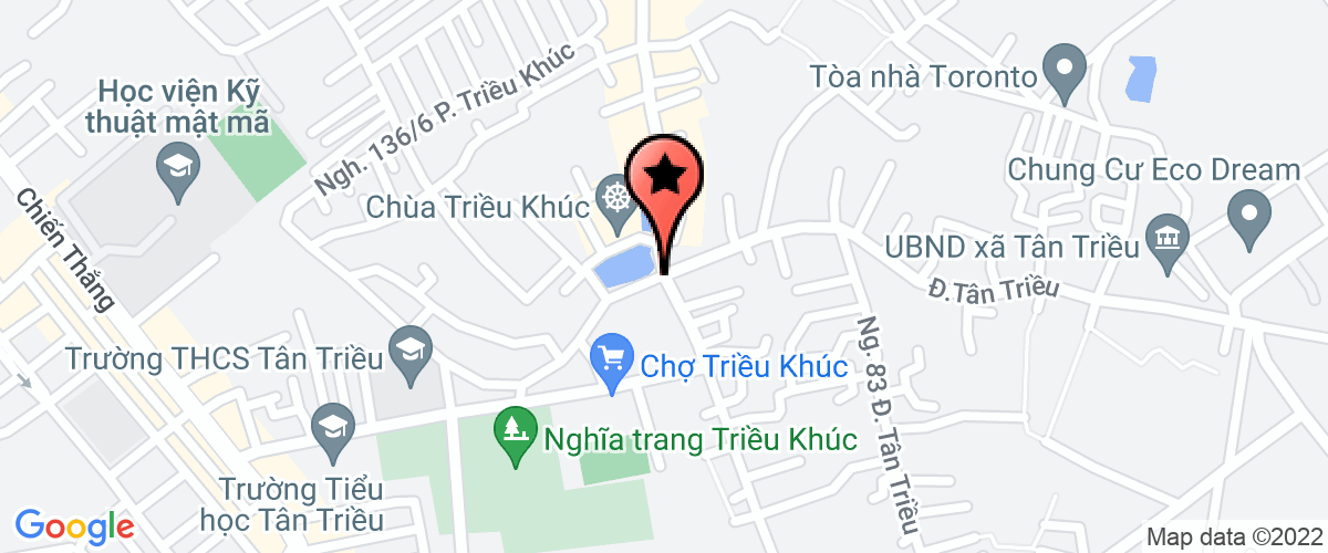 Bản đồ đến địa chỉ Công Ty TNHH Dịch Vụ Thương Mại Truyền Thông Anh Vũ