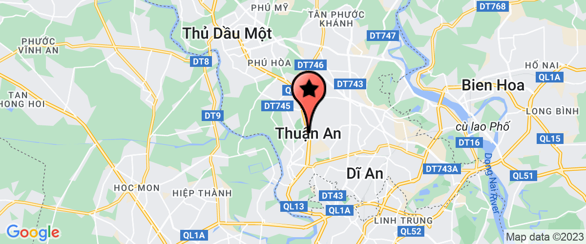 Bản đồ đến địa chỉ Công Ty TNHH Một Thành Viên Thương Mại Và Dịch Vụ Phú Thành Lân