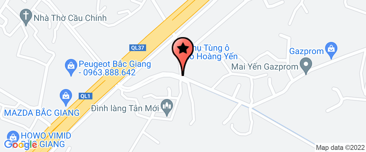 Bản đồ đến địa chỉ Công Ty Cổ Phần Sx & Tm Hoa Sơn