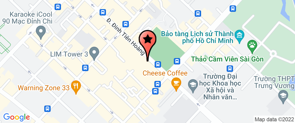 Bản đồ đến địa chỉ Trung Tâm Công Tác Xã Hội Thanh Niên TP.Hồ Chí Minh