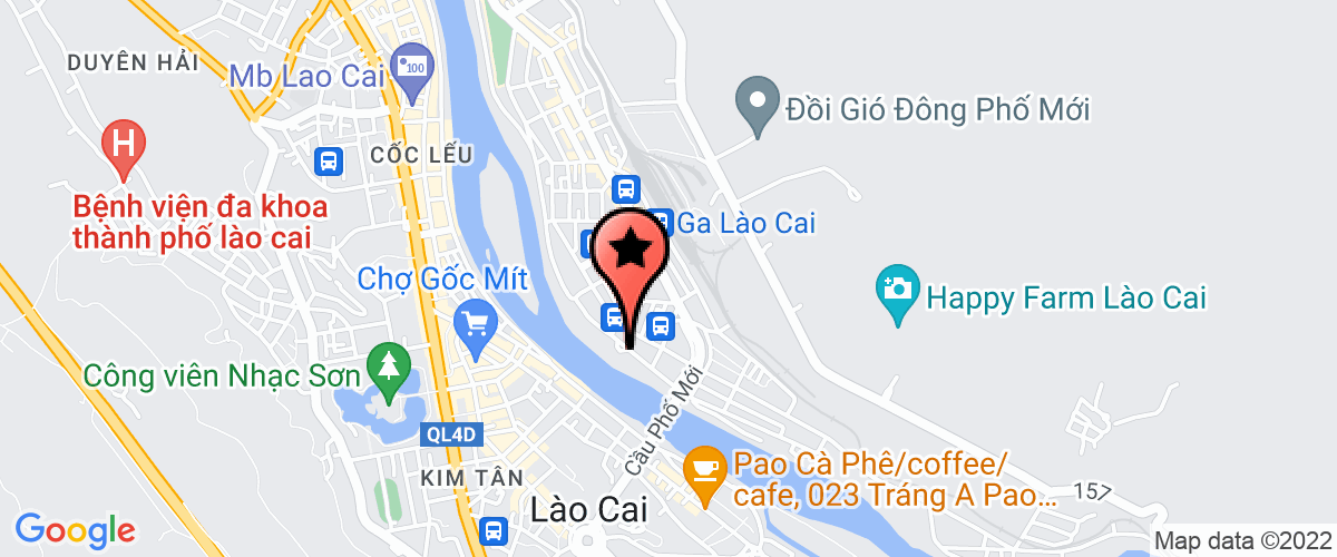 Bản đồ đến địa chỉ Công Ty TNHH Khoáng Sản Hòa Thịnh Lào Cai