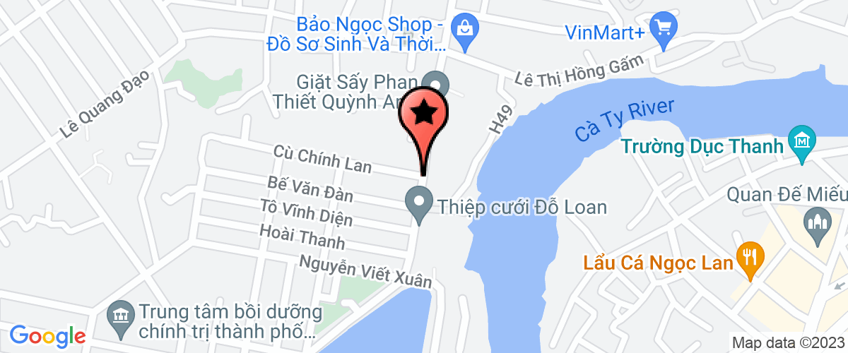 Bản đồ đến địa chỉ Xí Nghiệp Xây Lắp Cấp Thoát Nước - Chi Nhánh Công Ty Cổ Phần Cấp Thoát Nước Bình Thuận