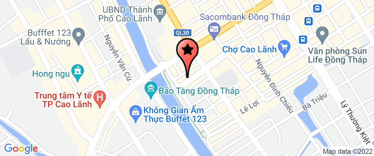 Bản đồ đến địa chỉ Liên Minh Hợp Tác Xã tỉnh Đồng Tháp