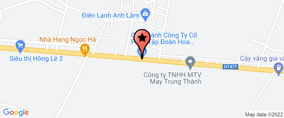 Bản đồ đến địa chỉ Công Ty Trách Nhiệm Hữu Hạn Phủ Thuận Thiên