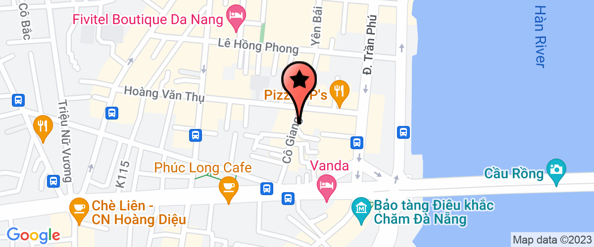Bản đồ đến địa chỉ Chi nhánh Công ty TNHH Dịch vụ Nhân ái tại Đà Nẵng