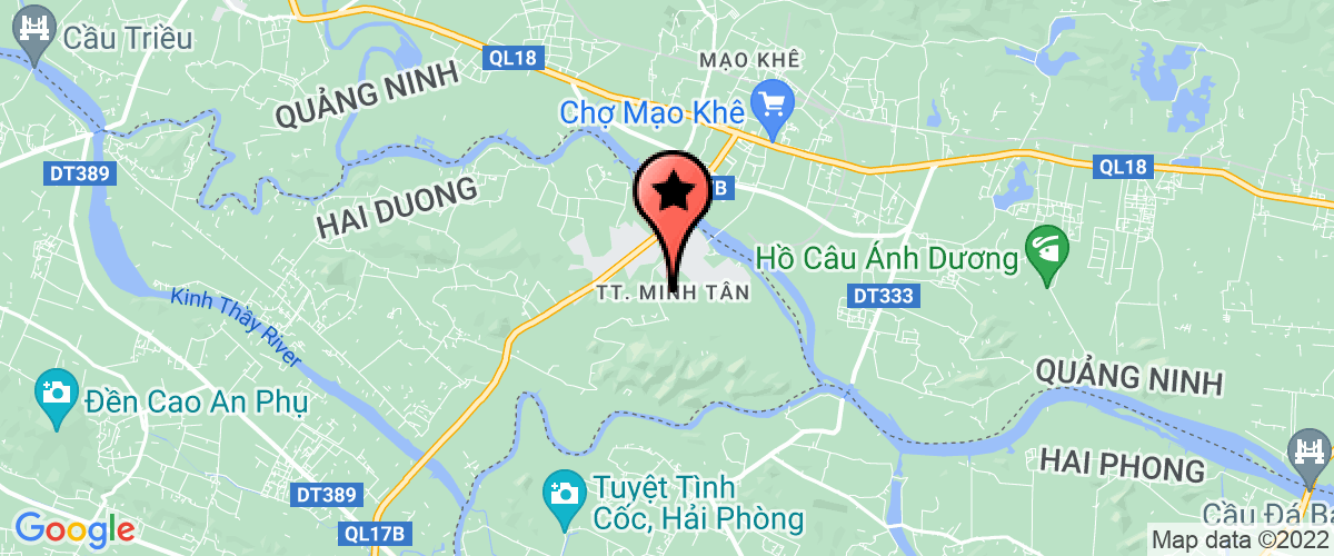 Bản đồ đến địa chỉ Công Ty TNHH Một Thành Viên Tm&Vt Quảng Tân