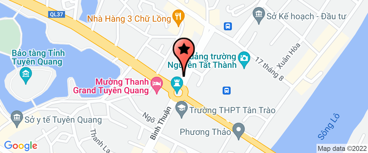 Bản đồ đến địa chỉ Công Ty Trách Nhiệm Hữu Hạn Một Thành Viên Sản Xuất Thương Mại Trung Hiền