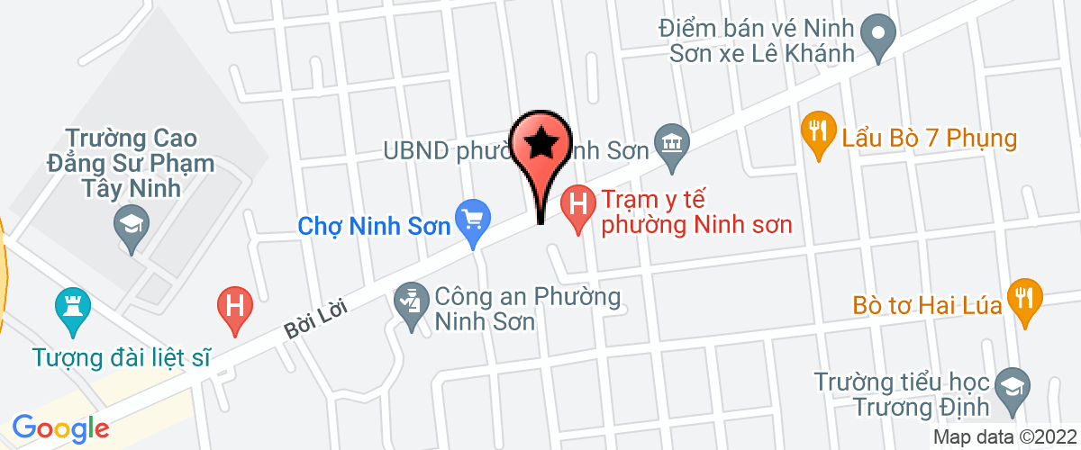 Bản đồ đến địa chỉ Công Ty Trách Nhiệm Hữu Hạn Một Thành Viên Nguyên Ngọc Ký