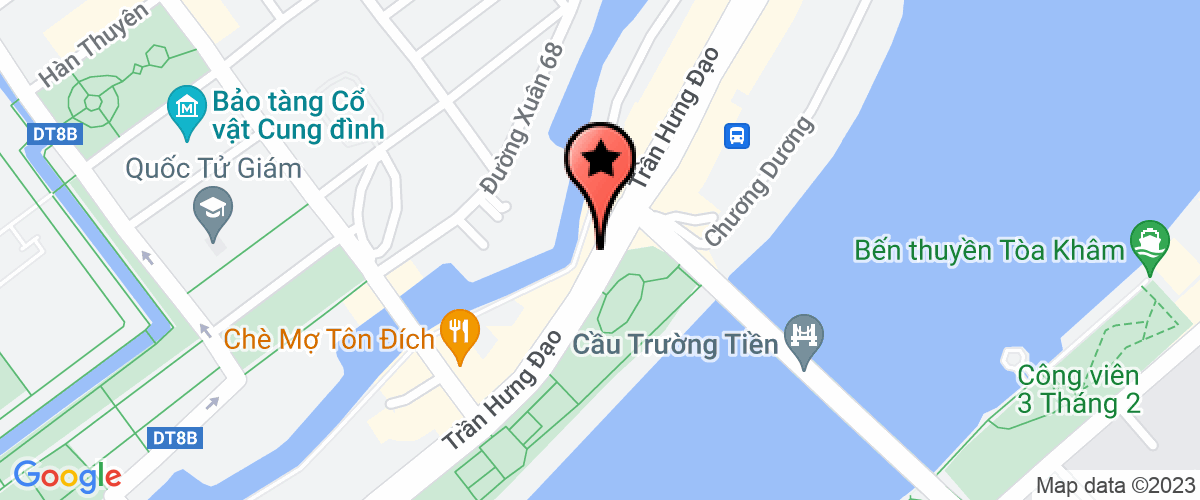 Bản đồ đến địa chỉ Chi Nhánh Công Ty TNHH Một Thành Viên Nha Khoa Thẩm Mỹ Đà Nẵng Tại Thành Phố Huế - Nha Khoa Hoàn Mỹ