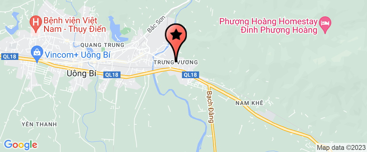 Bản đồ đến địa chỉ Công ty TNHH thương mại và dịch vụ tổng hợp Huy Hoàng
