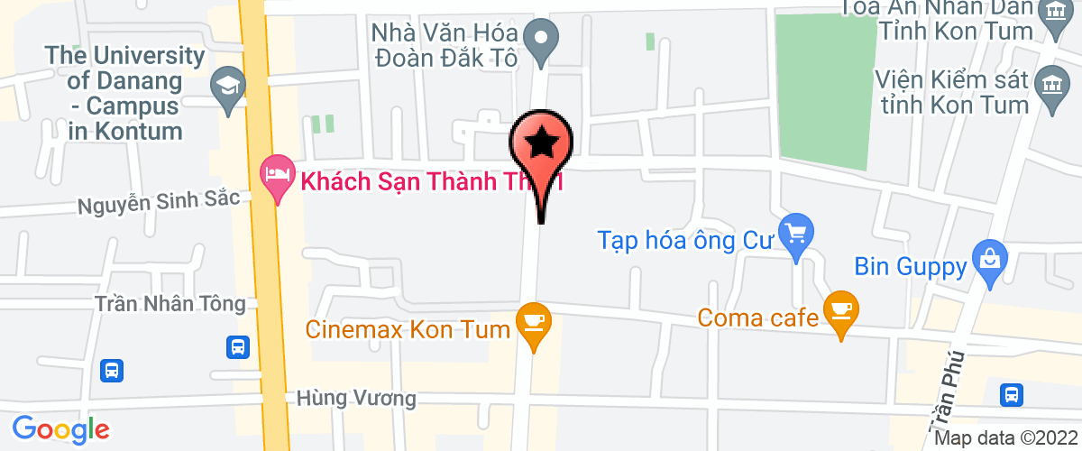 Bản đồ đến địa chỉ Doanh Nghiệp Tư Nhân Trang Trí Nội Thất Đài Loan Dafuco Tại Kon Tum