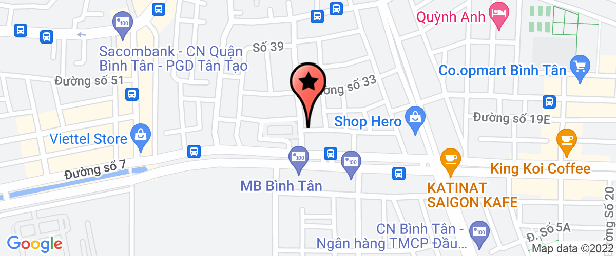 Bản đồ đến địa chỉ Công Ty TNHH Thương Mại Xuất Nhập Khẩu Đắc Kim Kê