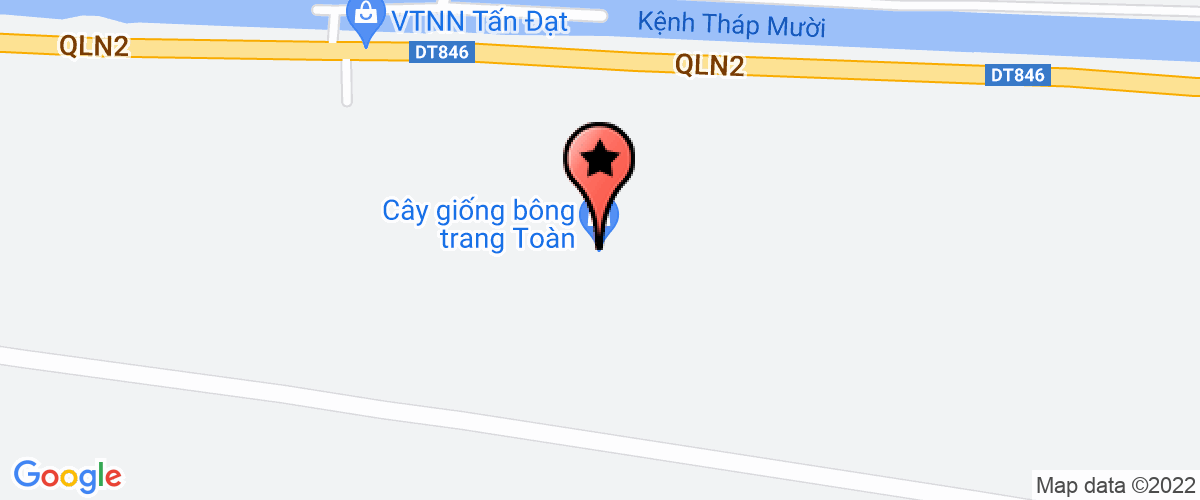 Bản đồ đến địa chỉ Công Ty TNHH MTV Nguyễn Tín Đồng Tháp