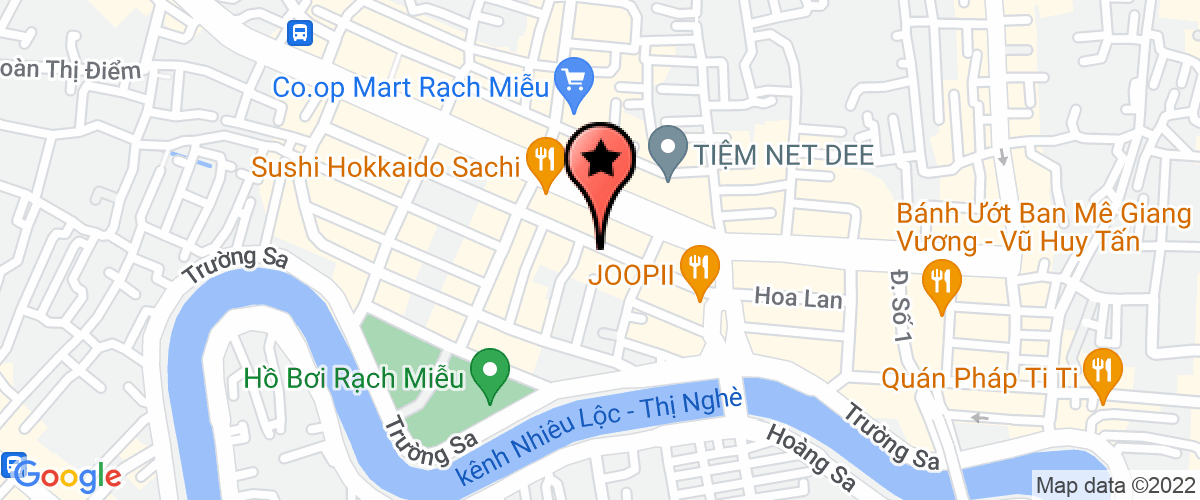 Bản đồ đến địa chỉ Công Ty TNHH XNK Thanh Thảo