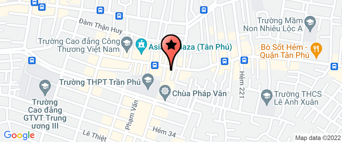 Bản đồ đến địa chỉ Công Ty TNHH Thương Mại Dịch Vụ Trang Trí Nội Ngoại Thất Karala