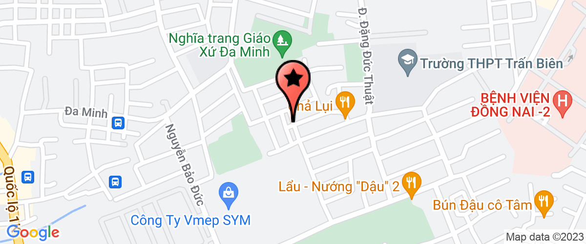 Bản đồ đến địa chỉ Công Ty TNHH Quảng Cáo Và Truyền Thông Chấm Vàng