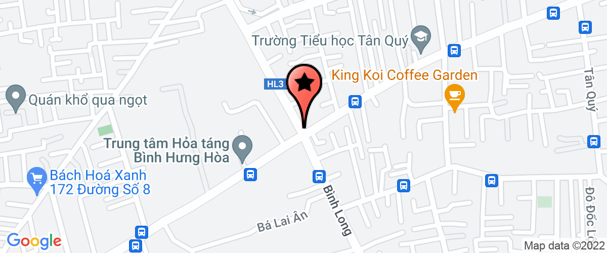 Bản đồ đến địa chỉ Công Ty TNHH Một Thành Viên Dịch Vụ Tang Lễ Thiên Bảo