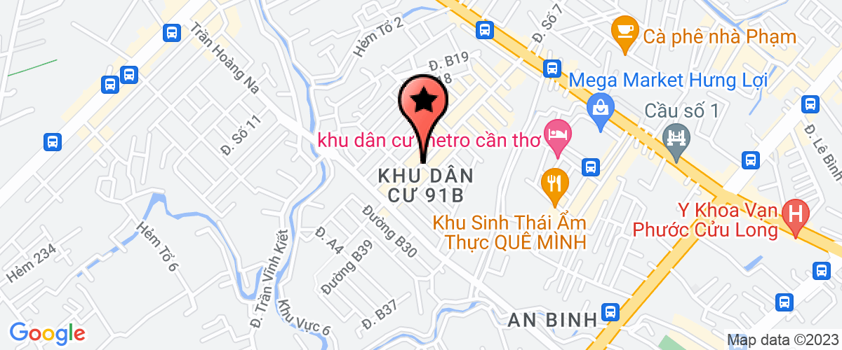 Bản đồ đến địa chỉ Công Ty TNHH Một Thành Viên Dịch Vụ Vệ Sinh Công Nghiệp Thuận Thiên Hưng