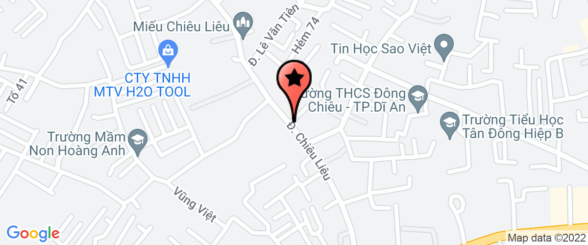 Bản đồ đến địa chỉ Công Ty TNHH DV-TM-SX Lê Phúc