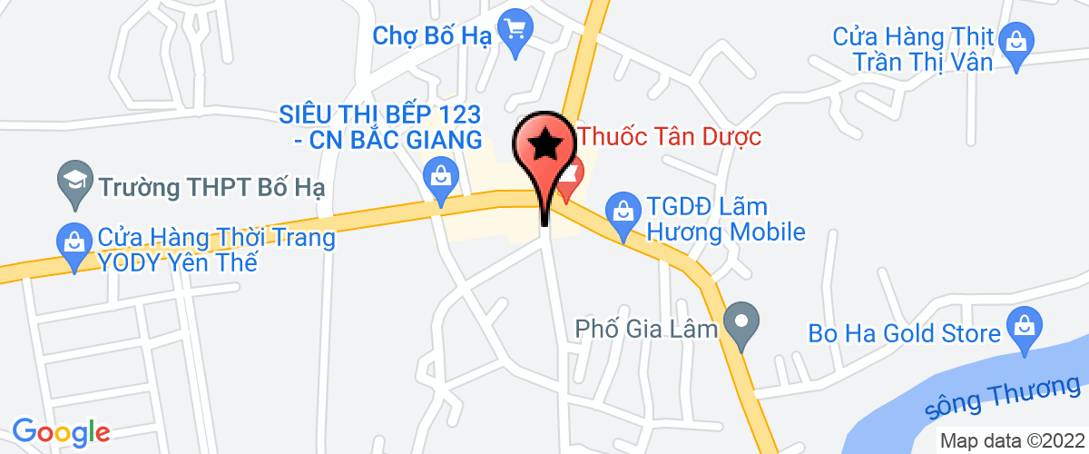 Bản đồ đến địa chỉ Lâm Trường Đồng Sơn - Chi Nhánh Công Ty TNHH Một Thành Viên Lâm Nghiệp Đông Bắc