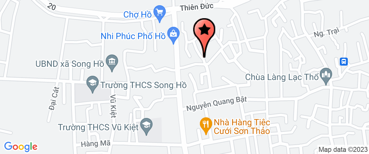 Bản đồ đến địa chỉ Công Ty Cổ Phần Đầu Tư Và Tư Vấn Phương Bắc - Chi Nhánh Bắc Ninh