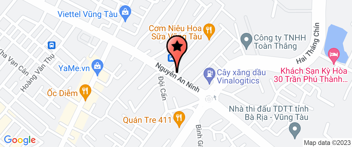 Bản đồ đến địa chỉ Chi nhánh Công Ty TNHH một thành viên Tổng công ty Truyền hình cáp Việt Nam tại tỉnh Bà Rịa-Vũng Tàu
