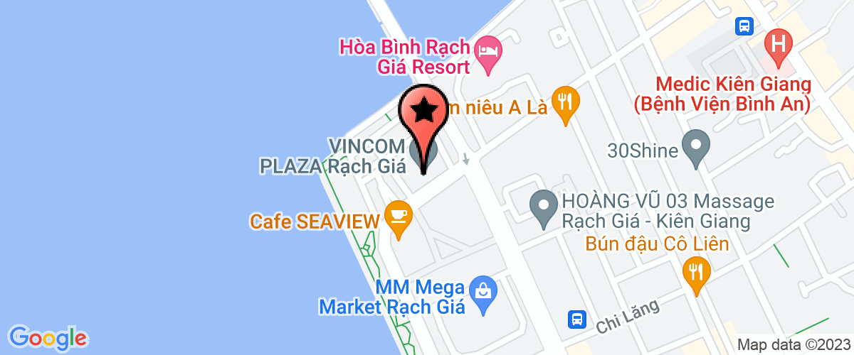 Bản đồ đến địa chỉ Chi Nhánh Công Ty TNHH Bán Lẻ Phương Nam - Nhà Sách Phương Nam - Vincom Plaza Kiên Giang