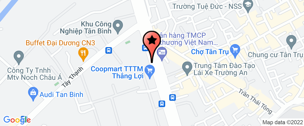 Bản đồ đến địa chỉ Công Ty TNHH TM DV Đầu Tư Quảng Cáo Việt