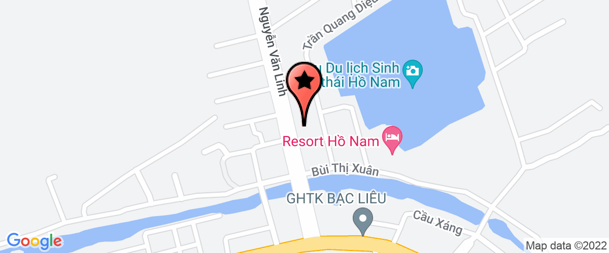 Bản đồ đến địa chỉ Công Ty TNHH Một Thành Viên Quang Danh Bạc Liêu