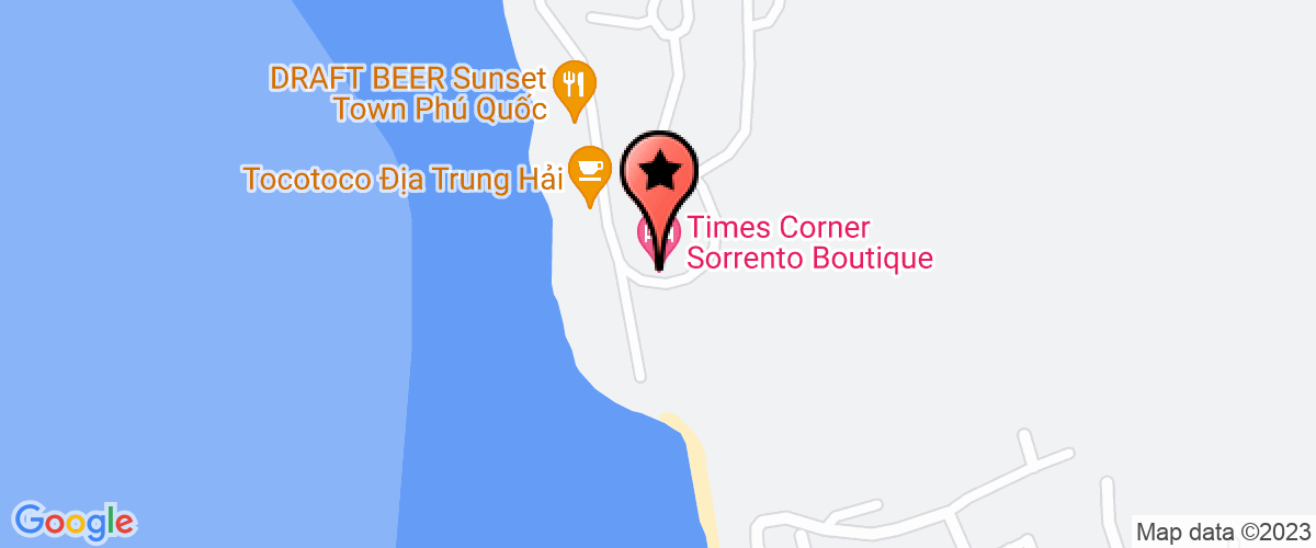 Bản đồ đến địa chỉ Chi Nhánh Tp Phú Quốc Tỉnh Kiên Giang - Công Ty Cổ Phần Xây Dựng Đô Thị Vệ Tinh Thăng Long