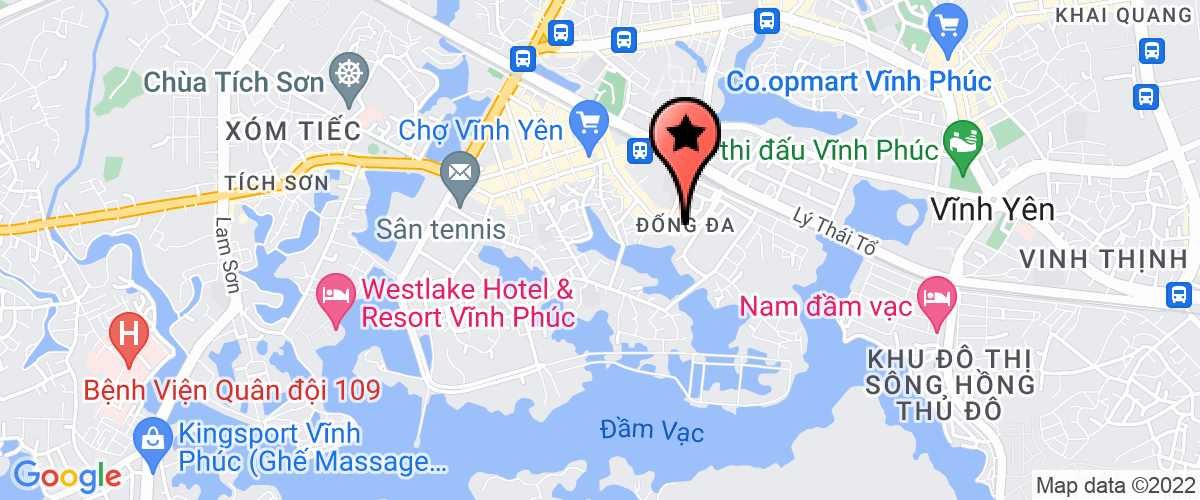 Bản đồ đến địa chỉ Nhà khách tỉnh Vĩnh Phúc