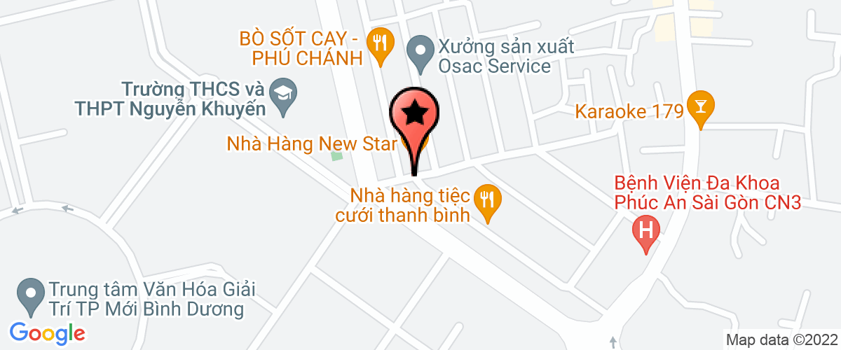 Bản đồ đến địa chỉ Công ty TNHH SKFNC VINA