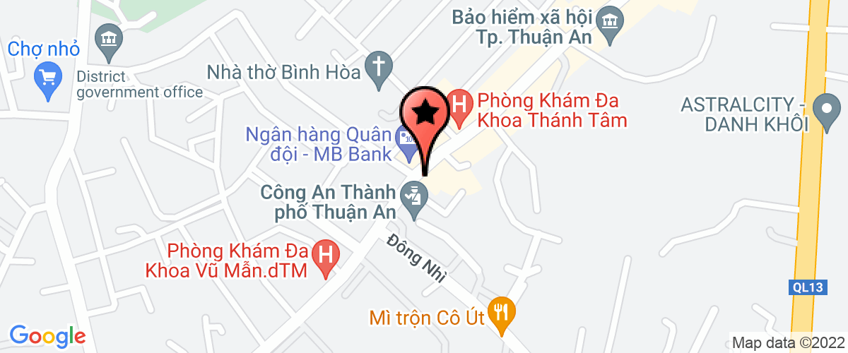 Bản đồ đến địa chỉ Công Ty TNHH Hi Na Ta