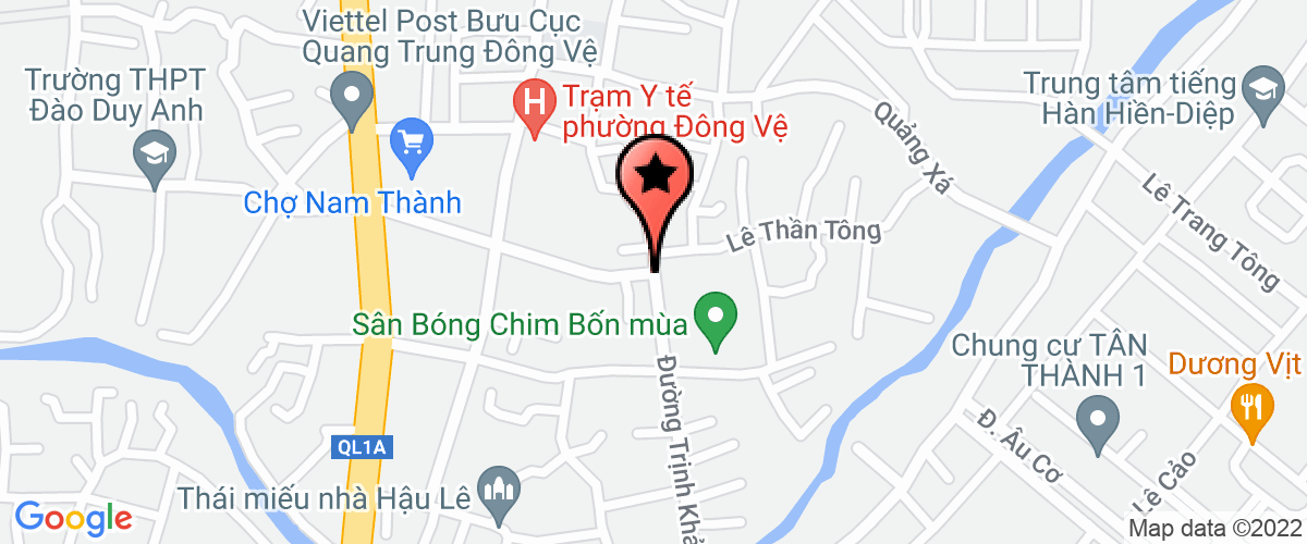 Bản đồ đến địa chỉ Công Ty TNHH Vệ Sinh Công Nghiệp Khang An