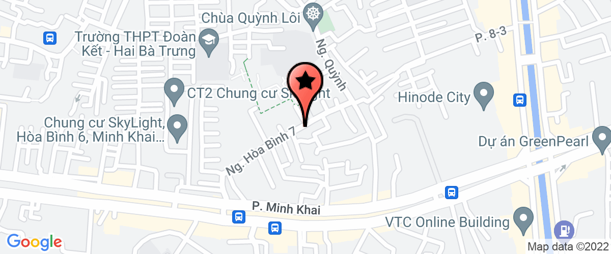 Bản đồ đến địa chỉ Công Ty TNHH Pk Quốc Tế