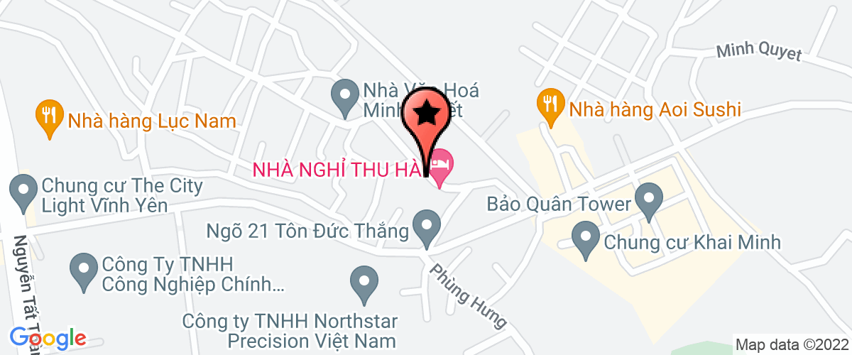 Bản đồ đến địa chỉ Công ty TNHH một thành viên xây dựng Toàn Oanh