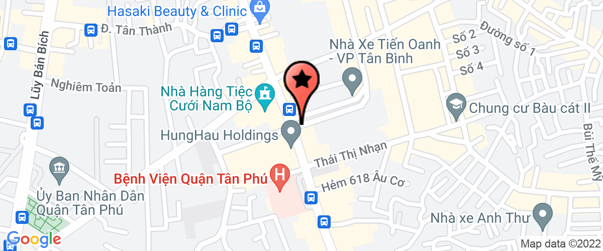 Bản đồ đến địa chỉ Công Ty TNHH Xây Dựng Fudong