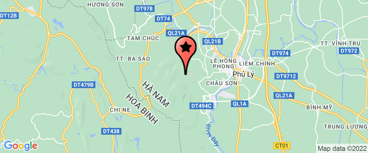 Bản đồ đến địa chỉ Công ty TNHH khai thác đá Hồng Sơn