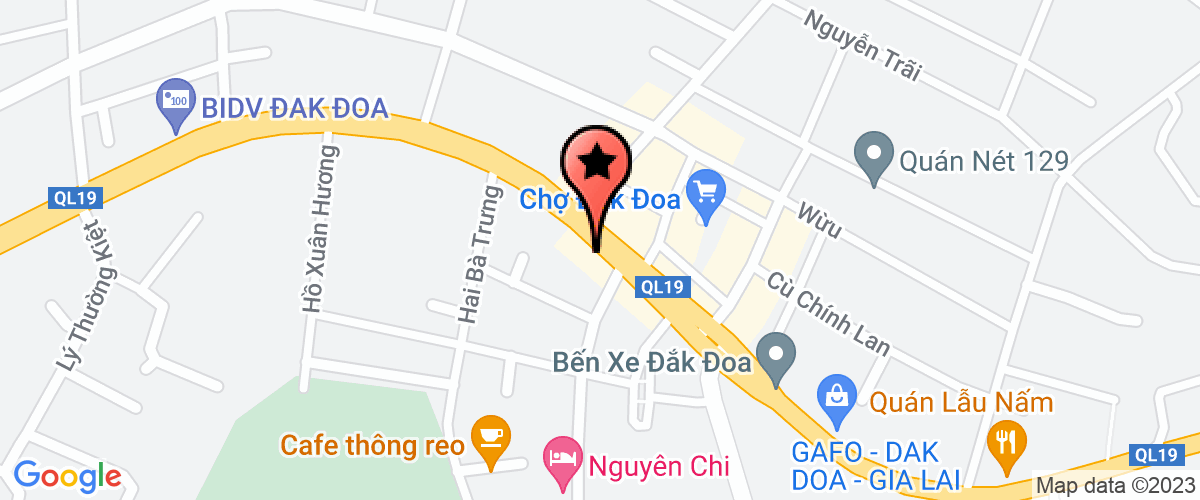 Bản đồ đến địa chỉ Công Ty TNHH Sản Xuất Thương Mại Và Dịch Vụ Phú Sinh Gia Lai