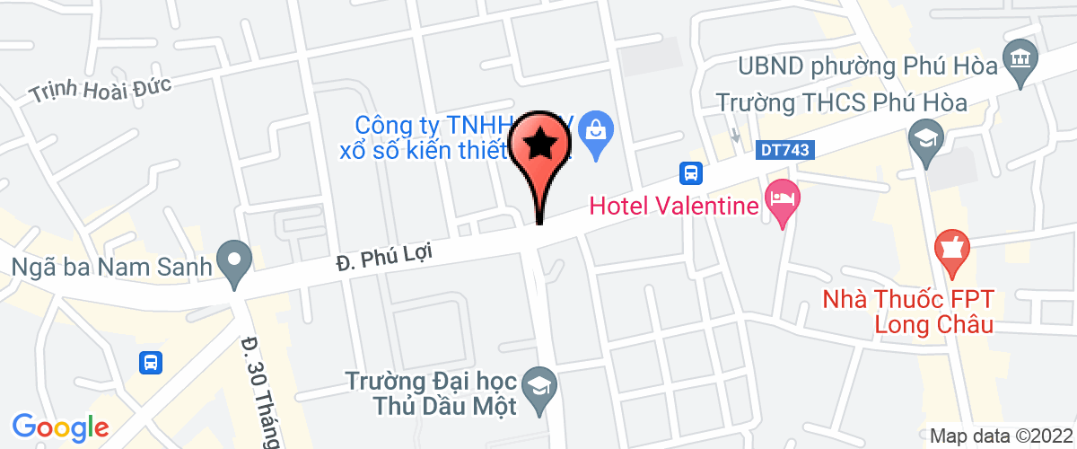 Bản đồ đến địa chỉ Công Ty TNHH Đầu Tư Xây Dựng Hta