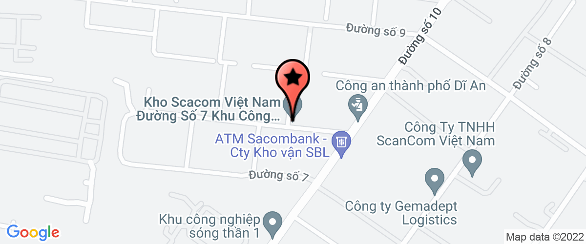 Bản đồ đến địa chỉ Công ty TNHH Công Nghiệp KOREA