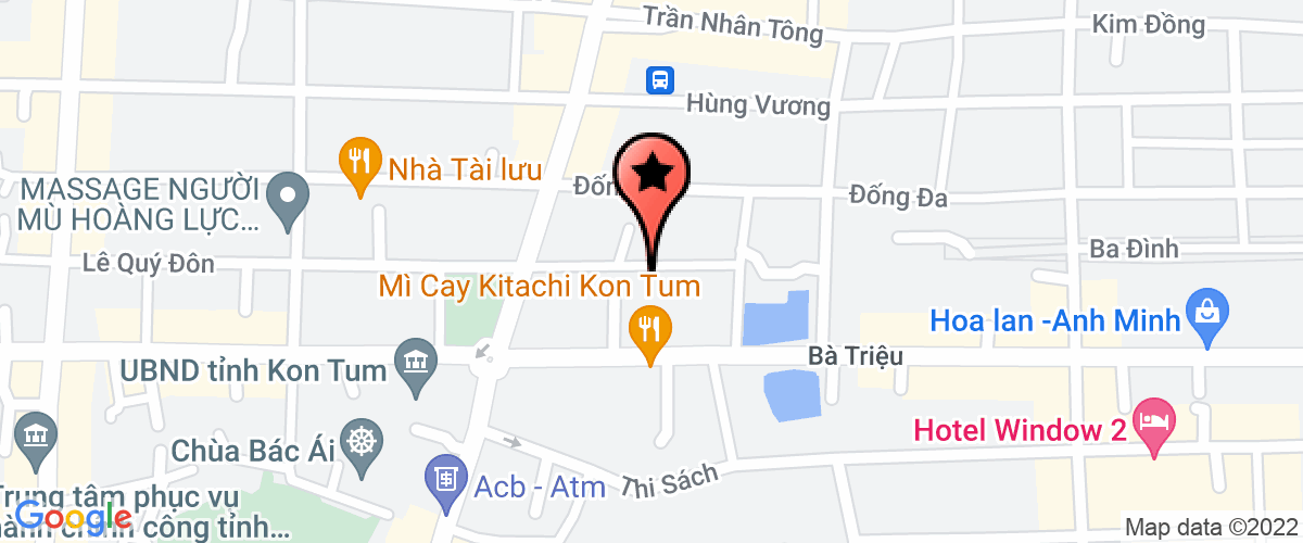 Bản đồ đến địa chỉ Công Ty TNHH MTV Thảo Nga Kon Tum