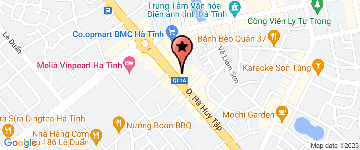 Bản đồ đến địa chỉ Công Ty TNHH Môi Trường Hà Tĩnh