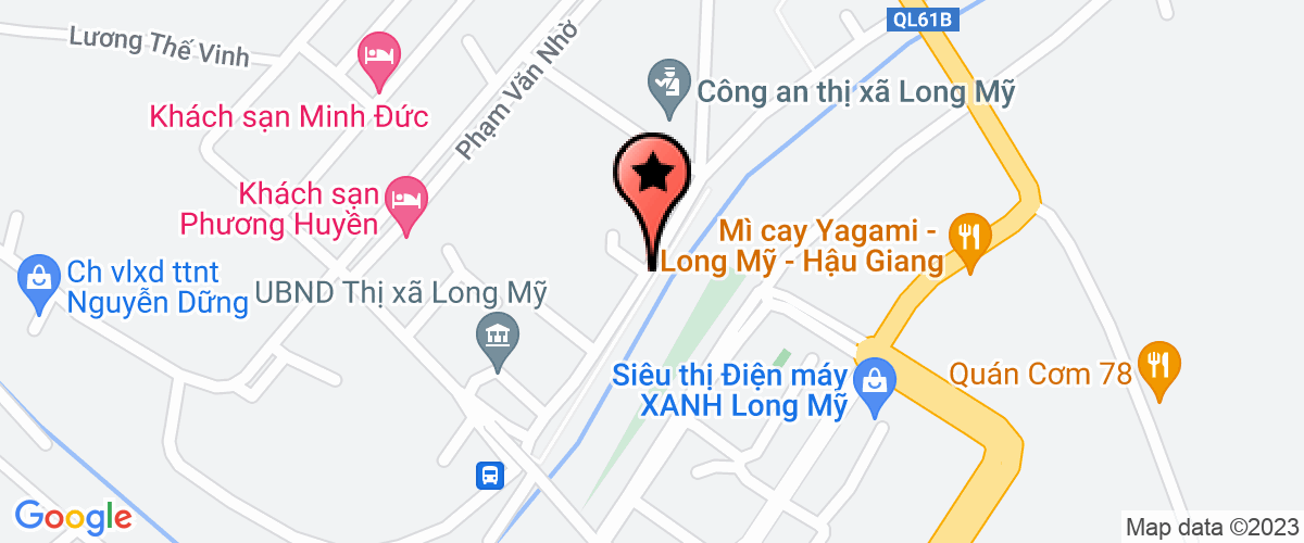 Bản đồ đến địa chỉ Chi Nhánh Công Ty Cổ Phần Lương Thực Hậu Giang - Xí Nghiệp Chế Biến Lương Thực Số 3