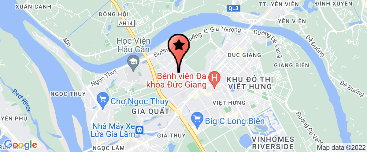 Bản đồ đến địa chỉ Công Ty Cổ Phần Thương Mại Và Sản Xuất Đồng Phục Thiên Minh