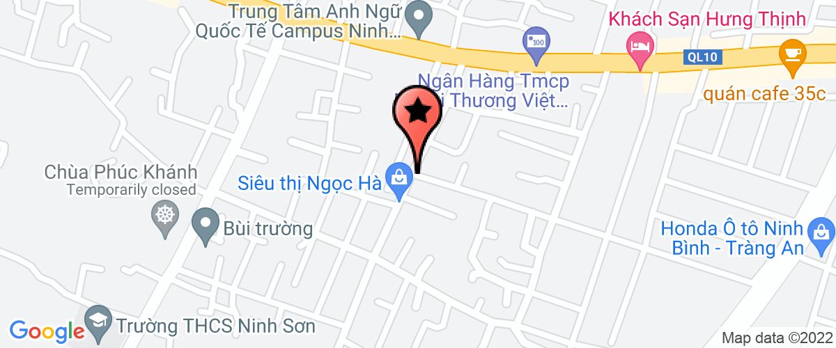 Bản đồ đến địa chỉ Công Ty TNHH Toshiro Việt Nam